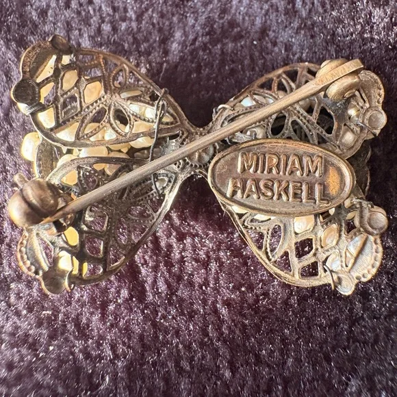 Miriam Haskell brooch - Picture 4 of 5